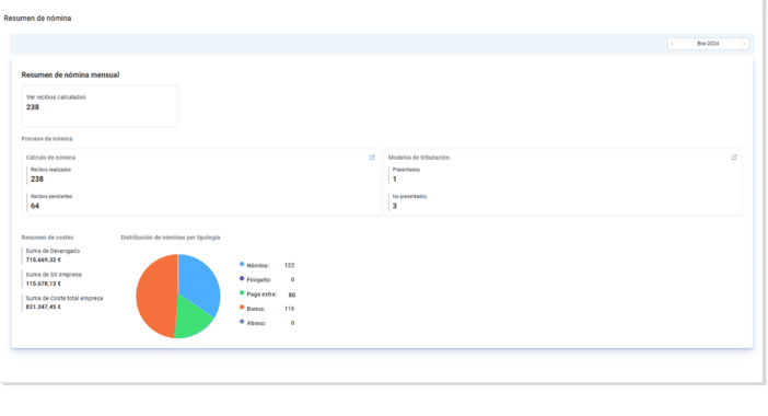 nomina resumen nomina compania 1 Outsourcing de nómina